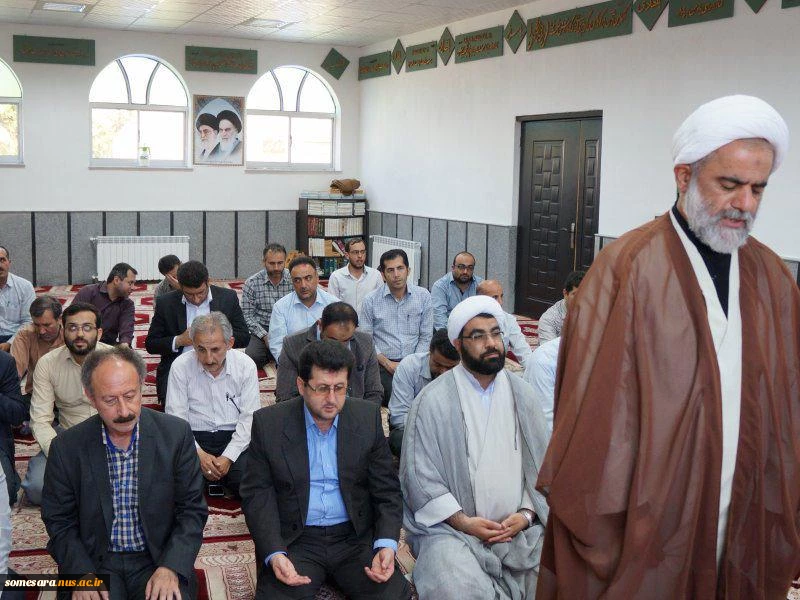 افتتاح سالن اجتماعات و نمازخانه جدید دانشکده فنی و مهندسی میرزاکوچک صومعه سرا 6