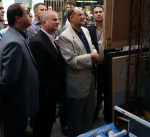 بازدید دکتر شفیعی از غرفه دانشکده فنی و حرفه ای صومعه سرا 2