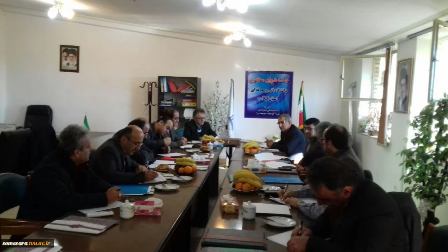 جلسه شورای  معاونین  دانشگاه فنی و حرفه ای  استان گیلان  4