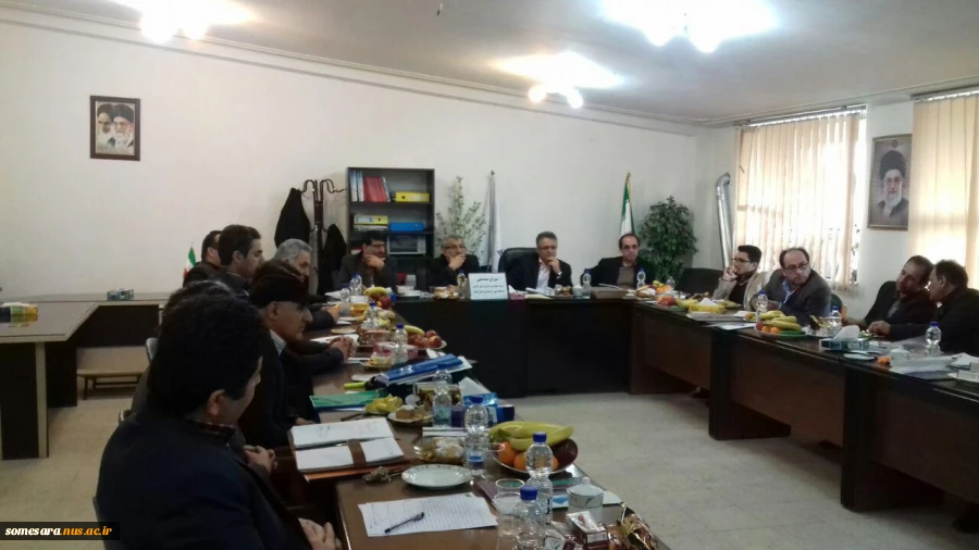 جلسه شورای  هماهنگی  روسا ، معاونین و مدیران  امور اداری دانشگاه فنی و حرفه ای    استان گیلان 7