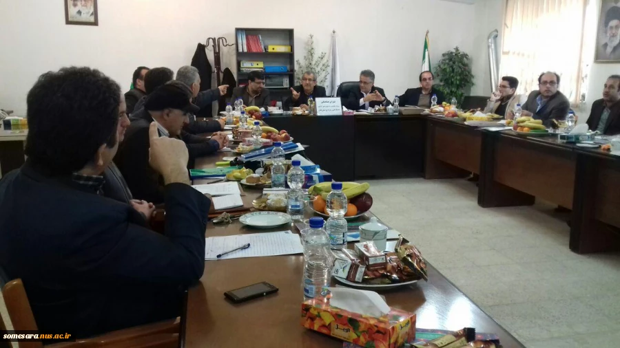 جلسه شورای  هماهنگی  روسا ، معاونین و مدیران  امور اداری دانشگاه فنی و حرفه ای    استان گیلان 8