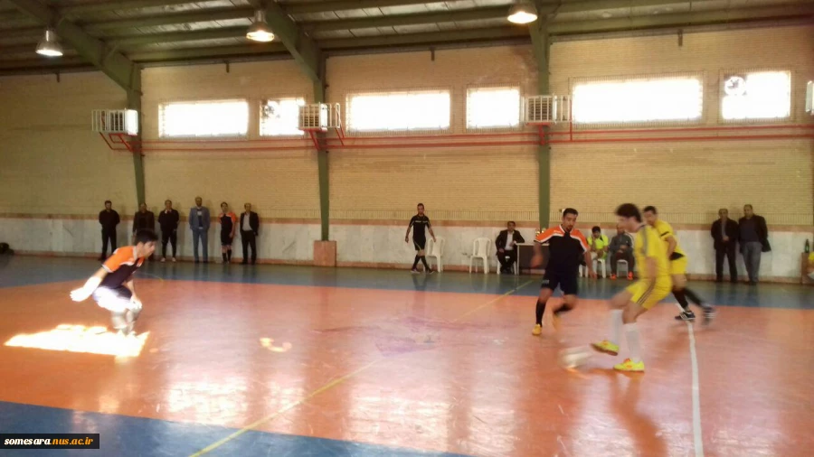 اتمام بازیهای فوتسال به مناسبت هفته بسیج 8