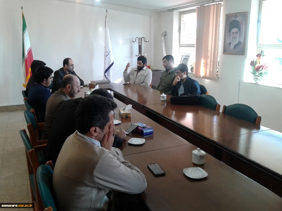 برگزلری مراسم  تودیع و معارفه مسئول بسیج دانشجویی 5