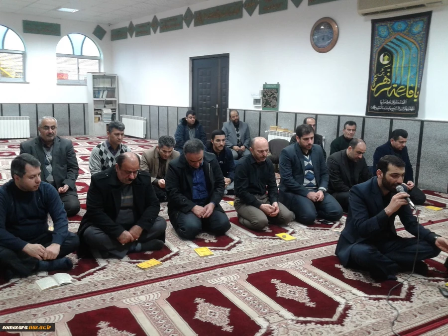 برگزاری مراسم زیارت عاشورا  به مناسبت ایام فاطمیه  2