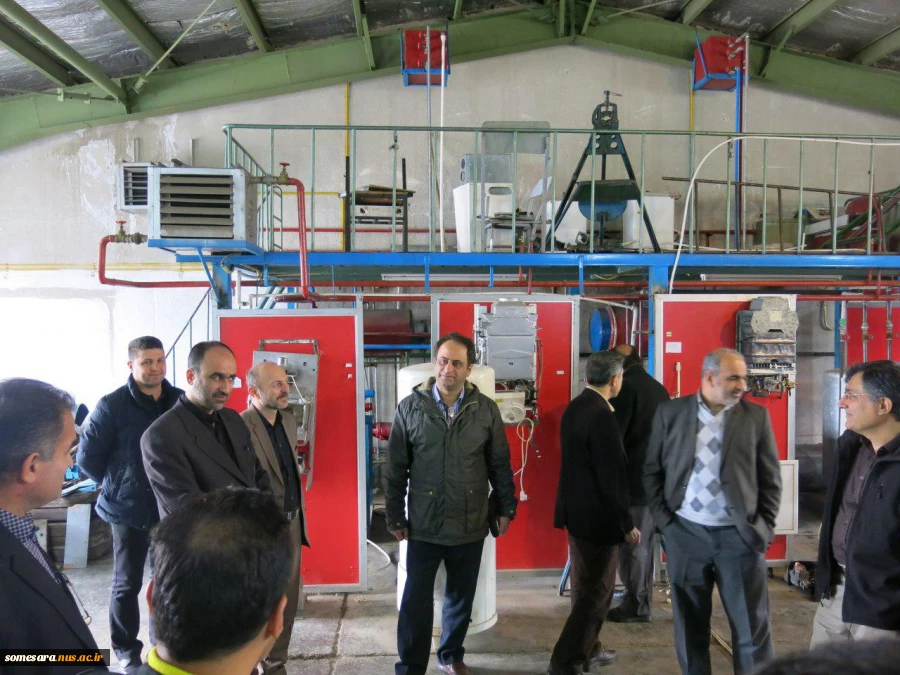 بازدید همکاران و اساتید دانشکده فنی و حرفه ای  میرزا کوچک صومعه سرا از کارگاه های مرکز علمی و کاربردی شهرستان 3