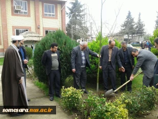 حضور حجت الاسلام والمسلمین بنیان جوادی نماینده ولی فقیه در دانشگاه فنی و حرفه ای 4