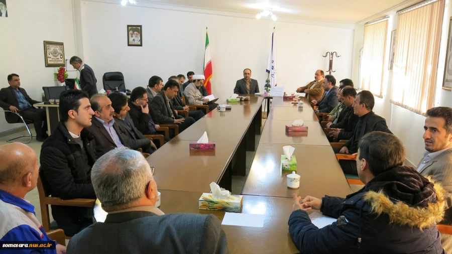 حضور حجت الاسلام والمسلمین بنیان جوادی نماینده ولی فقیه در دانشگاه فنی و حرفه ای 5