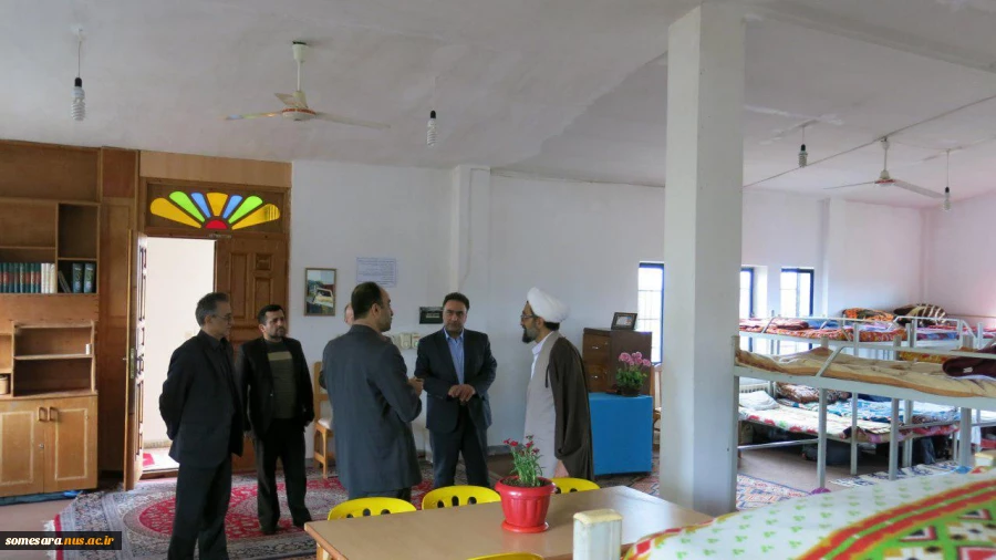 حضور حجت الاسلام والمسلمین بنیان جوادی نماینده ولی فقیه در دانشگاه فنی و حرفه ای صومعه سرا 3