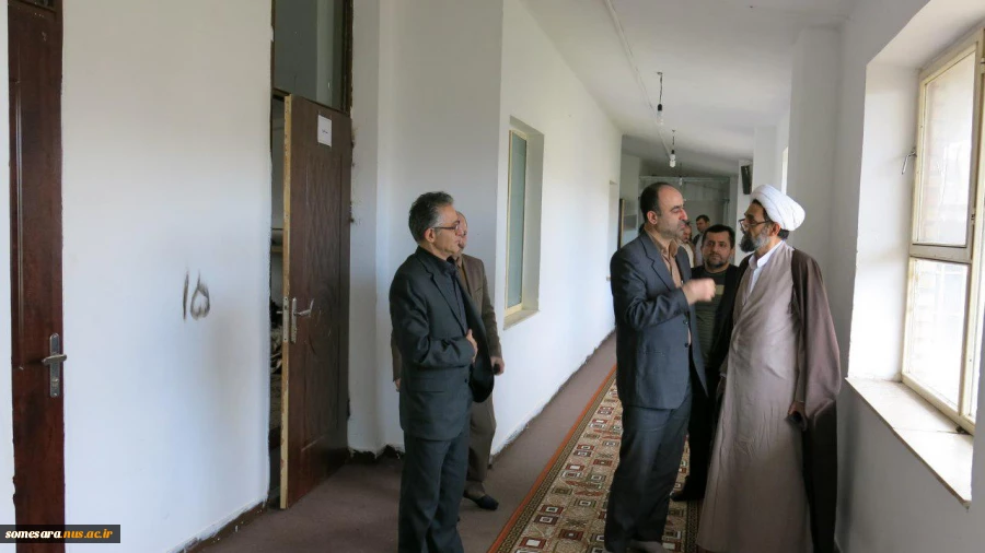 حضور حجت الاسلام والمسلمین بنیان جوادی نماینده ولی فقیه در دانشگاه فنی و حرفه ای صومعه سرا 4