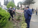 کاشت نهال به مناسبت روز درختکاری در دانشکده فنی و حرفه ای میرزاکوچک صومعه سرا 2