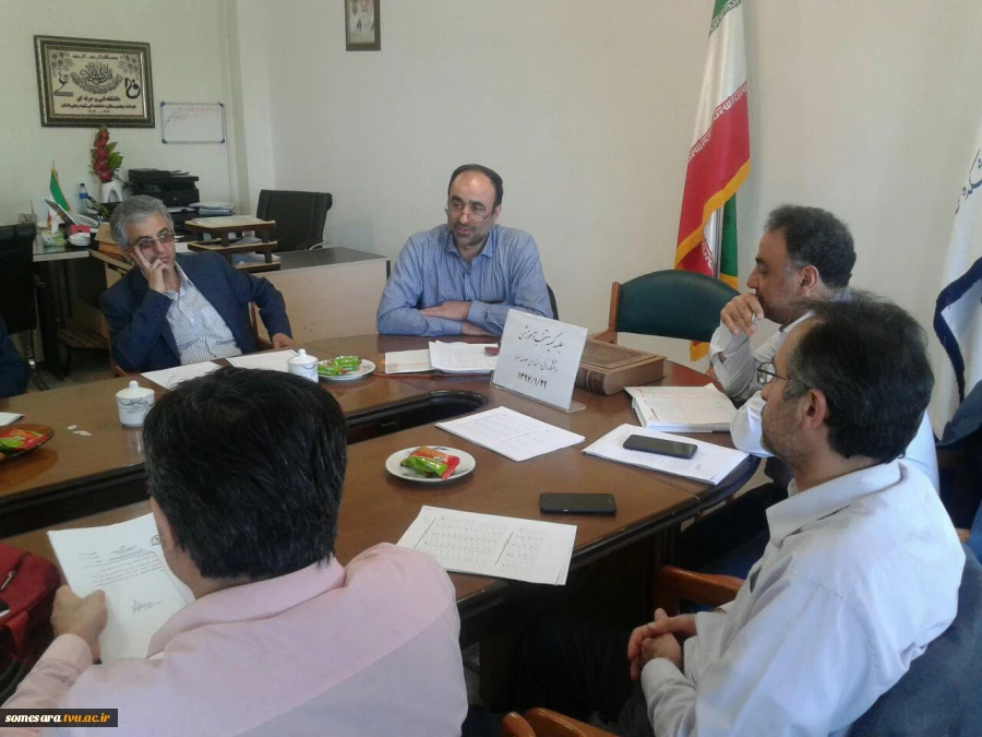 تشکیل اولین جلسه کمیته منتخب آموزشی دانشکده فنی و حرفه ای صومعه سرا در سال 97 4