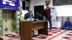 حضور دانشجویان ساکن خوابگاه درنمازخانه دانشکده بمناسبت روز جوان باسخنرانی دکتر بخشش 2