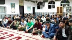 حضور دانشجویان ساکن خوابگاه درنمازخانه دانشکده بمناسبت روز جوان باسخنرانی دکتر بخشش 7