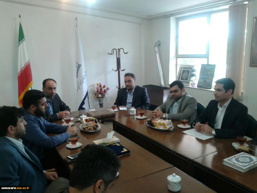 معارفه مسوول بسیج اساتید دانشکده 3