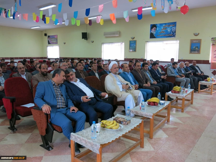 مراسم هفته بزرگداشت مقام استاد در دانشکده فنی و حرفه ای میرزاکوچک صومعه سرا  5