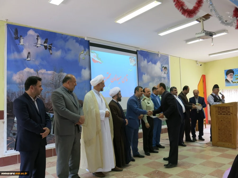 مراسم هفته بزرگداشت مقام استاد در دانشکده فنی و حرفه ای میرزاکوچک صومعه سرا  7