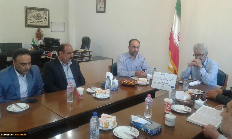 بازدید دکتر علیرضا فیروز معاون اداری و مالی دانشگاه فنی و حرفه ای 2