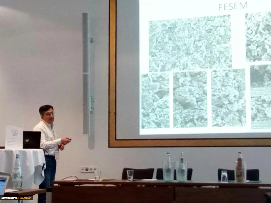 سخنرانی یکی از اعضای هیات علمی دانشکده فنی و حرفه ای صومعه‌سرا در هشتمین کنفرانس بین‌المللی شیمی و مهندسی محیط زیست در برلین آلمان 7