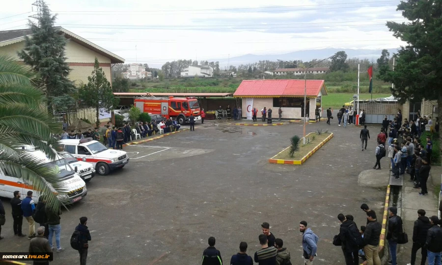 مانور امداد و نجات  با همکاری هلال و احمر و اورژانس 2