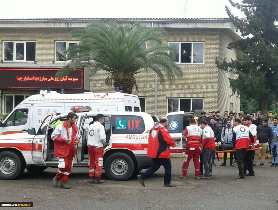 مانور امداد و نجات  با همکاری هلال و احمر و اورژانس 3