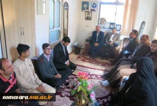 دیدار با خانواده شهید حمید عظیمی به مناسبت هفته بسیج 2