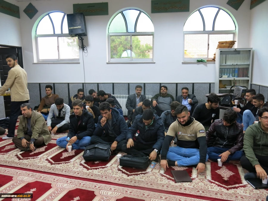 برگزاری مراسم زیارت عاشورا و سخنرانی به مناسبت هفته بسیج و ایام ولادت 4