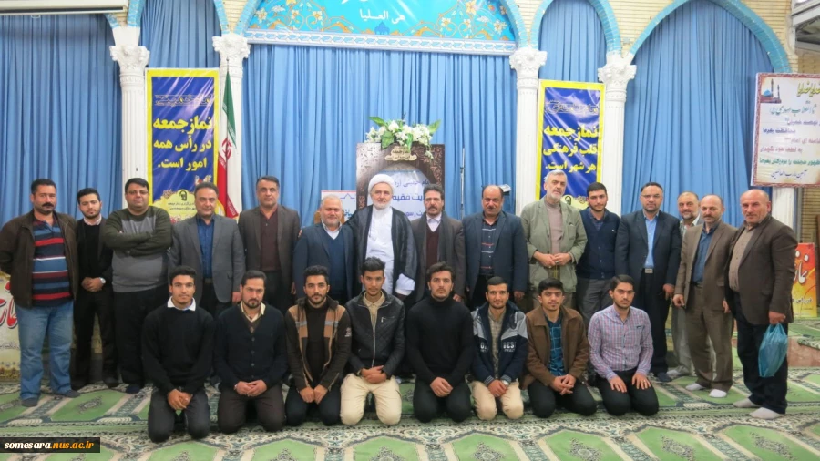 گزارش تصویری حضور پر شور همکاران و دانشجویان بسیجی در نماز جمعه رو 16 آذر  6