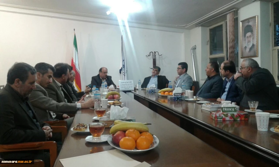 حضور دکتر دلخوش در دانشکده صومعه سرا 2