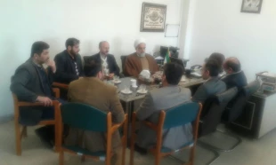 بازدید سرزده امام جمعه شهرستان صومعه سرا از دانشکده فنی و حرفه ای صومعه سرا  2