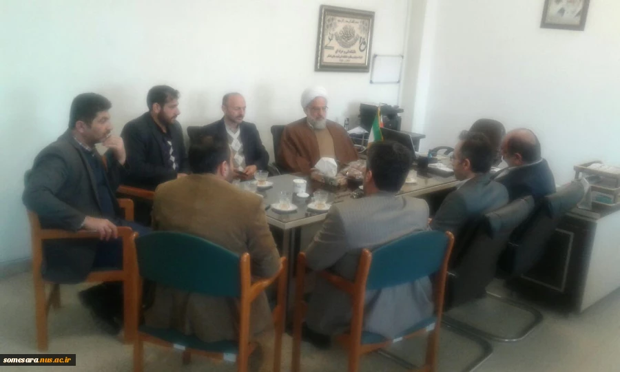 بازدید سرزده امام جمعه شهرستان صومعه سرا از دانشکده فنی و حرفه ای صومعه سرا  2