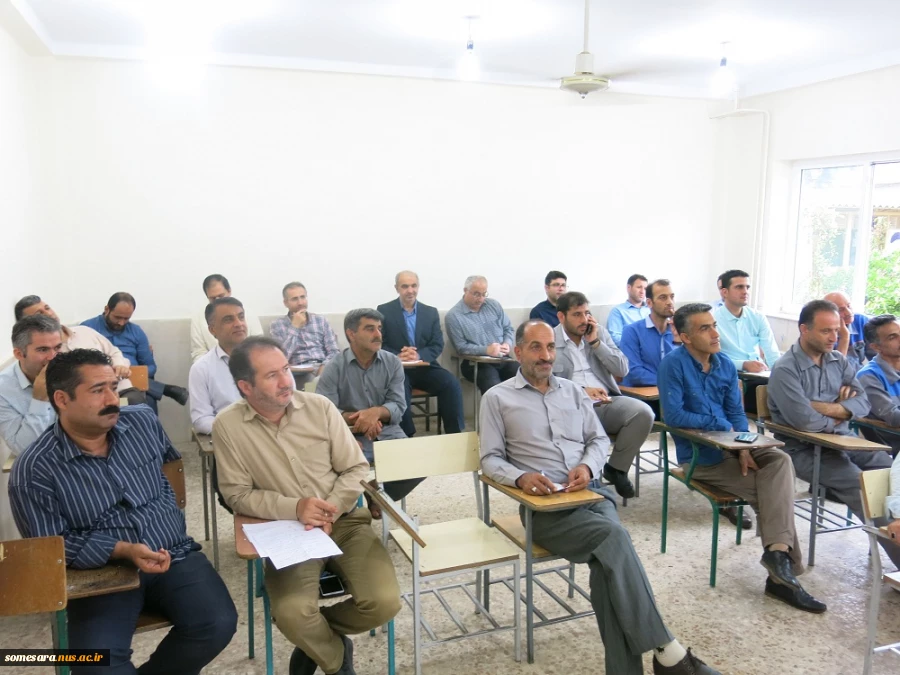 برگزاری دوره ضمن خدمت هلال احمر، کارکنان دانشکده فنی و حرفه ای صومعه سرا 4