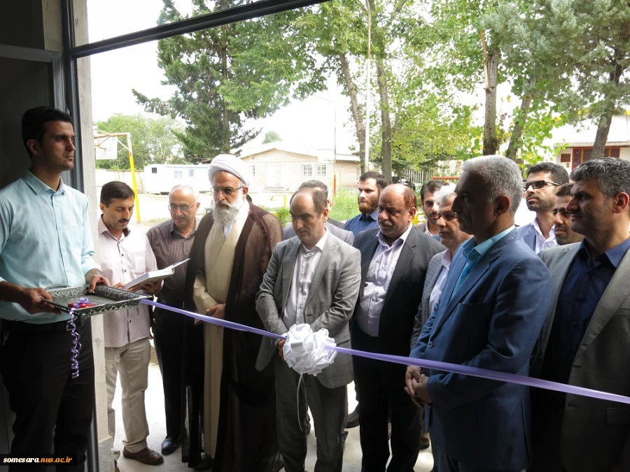 افتتاح پروژه عمرانی دانشکده فنی و حرفه ای صومعه سرا  6