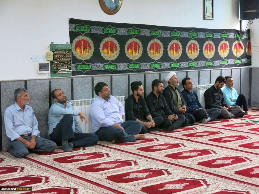 برگزاری مراسم سخنرانی و قرائت زیارت عاشورا در دهه اول محرم و اقامه نماز ظهر و عصر در دانشکده فنی و حرفه ای صومعه سرا 6