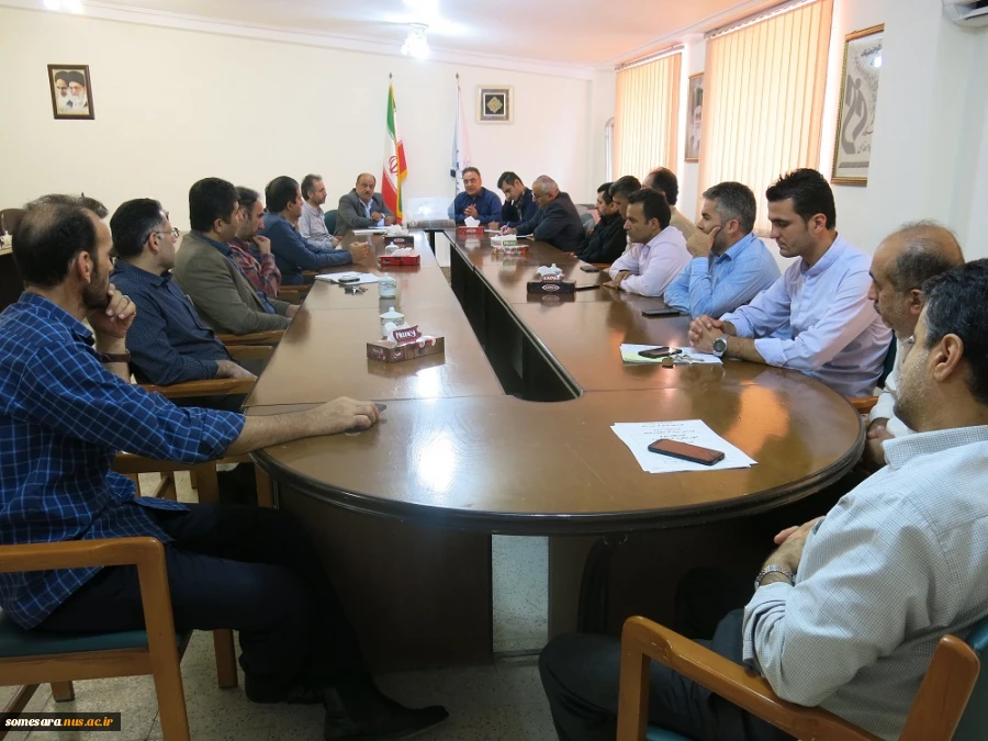 جلسه هماهنگی ستاد ثبت نام و استقبال از دانشجویان ورودی 98 دانشکده فنی و حرفه ای صومعه سرا 2