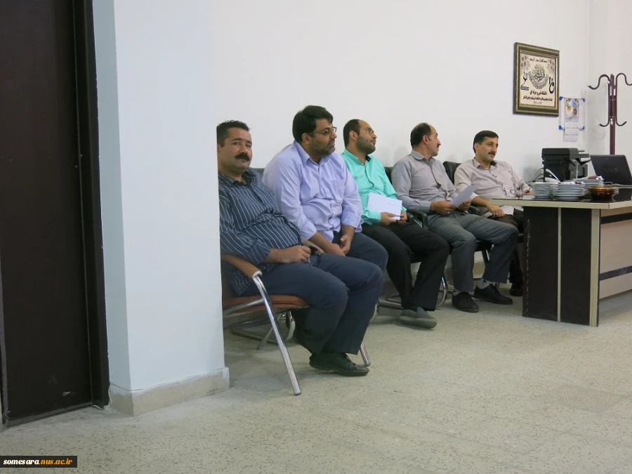 جلسه هماهنگی ستاد ثبت نام و استقبال از دانشجویان ورودی 98 دانشکده فنی و حرفه ای صومعه سرا 6