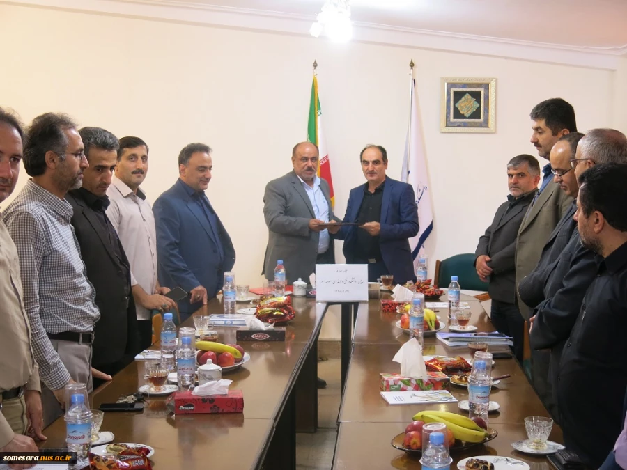 جلسه معارفه ریاست دانشکده فنی و حرفه ای صومعه سرا 6