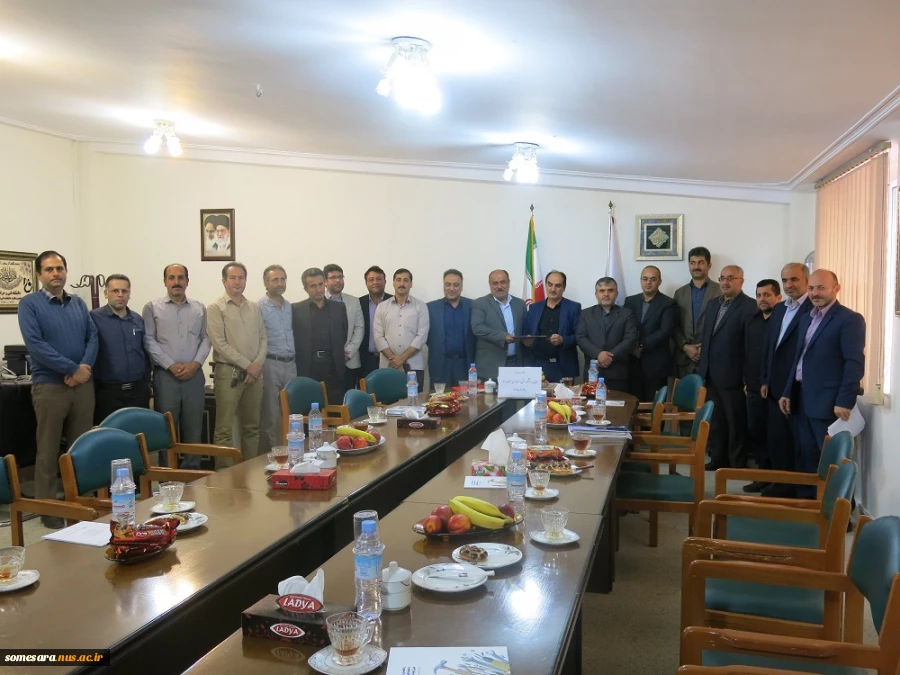 جلسه معارفه ریاست دانشکده فنی و حرفه ای صومعه سرا 7