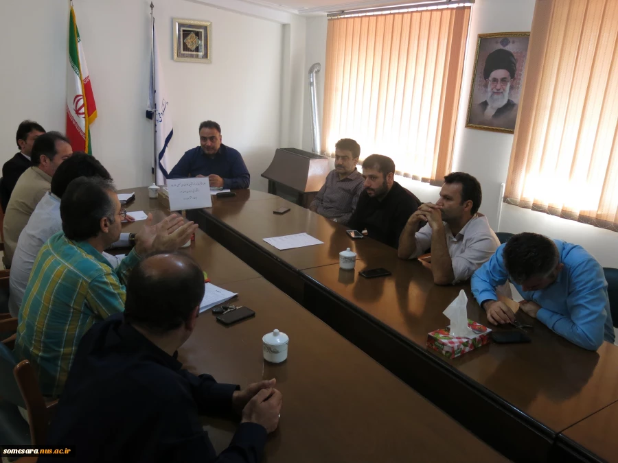 جلسه هماهنگی ستاد ثبت نام از دانشجویان کاردانی ورودی 98 دانشکده فنی و حرفه ای صومعه سرا 3