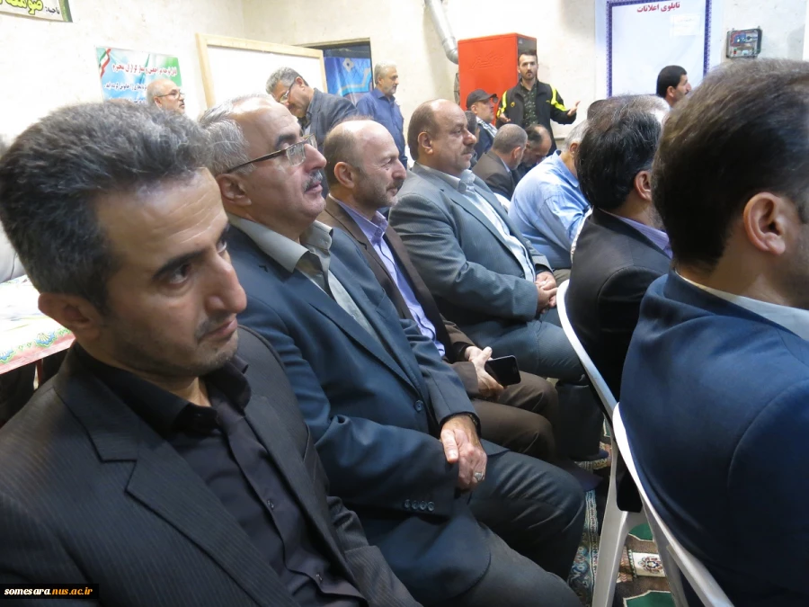 برگزاری مراسم بسیج پیشکسوتان و تجلیل از بسیجیان، ایثارگران، جانبازان، آزادگان و خانواده های معظم شهدای شهرستان صومعه سرا، در سالن اجتماعات سپاه شهرستان صومعه سرا  3