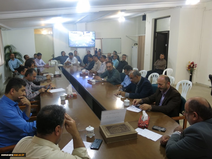جلسه شورای اداری دانشکده فنی و حرفه ای صومعه سرا 4