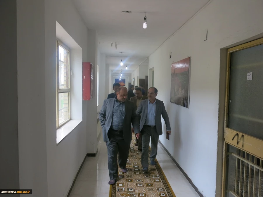 بازدید ریاست محترم دانشگاه فنی و حرفه ای استان گیلان و هیئات همراه از دانشکده فنی و حرفه ای صومعه سرا 4