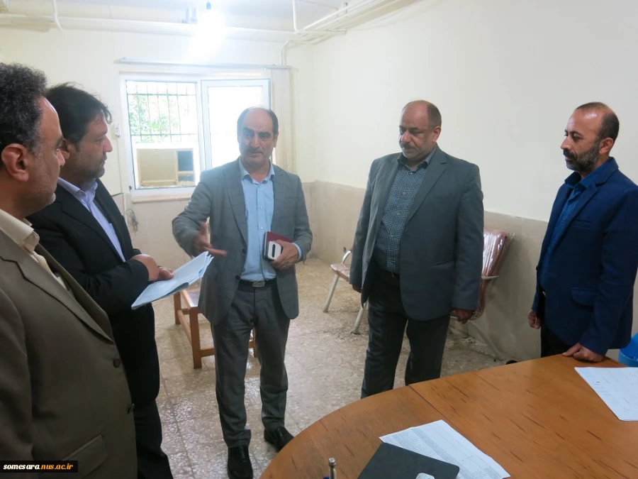 بازدید ریاست محترم دانشگاه فنی و حرفه ای استان گیلان و هیئات همراه از دانشکده فنی و حرفه ای صومعه سرا 7