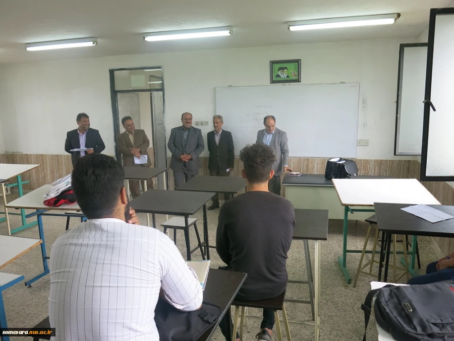 بازدید ریاست محترم دانشگاه فنی و حرفه ای استان گیلان و هیئات همراه از دانشکده فنی و حرفه ای صومعه سرا 9