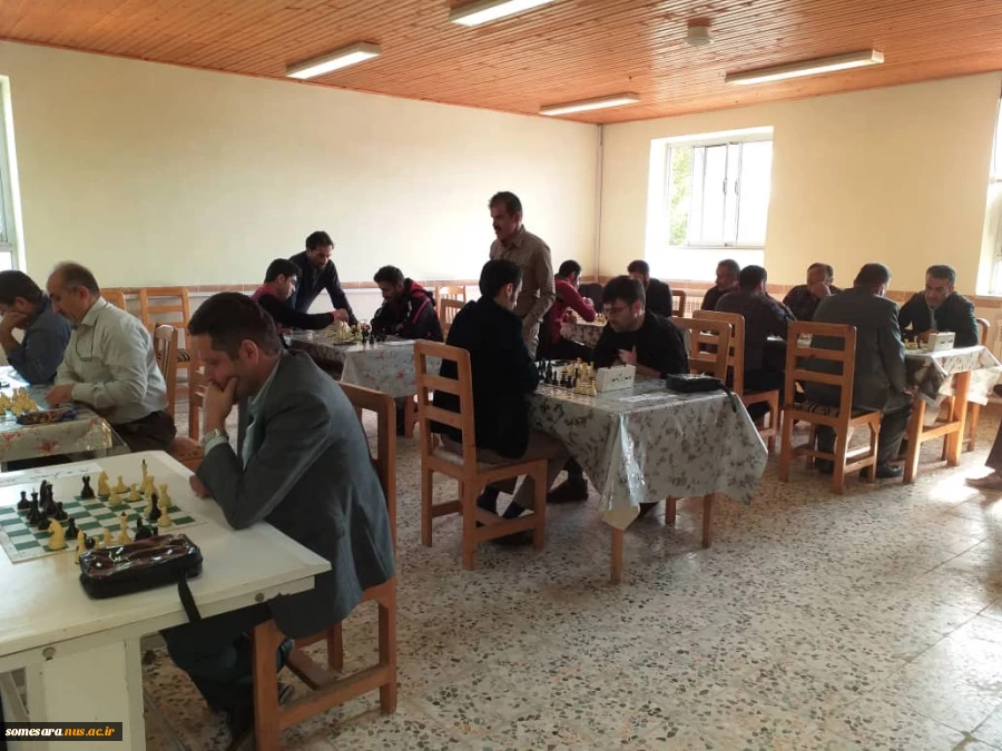 برگزاری مسابقات استانی  شطرنج در دانشکده صومعه سرا 3