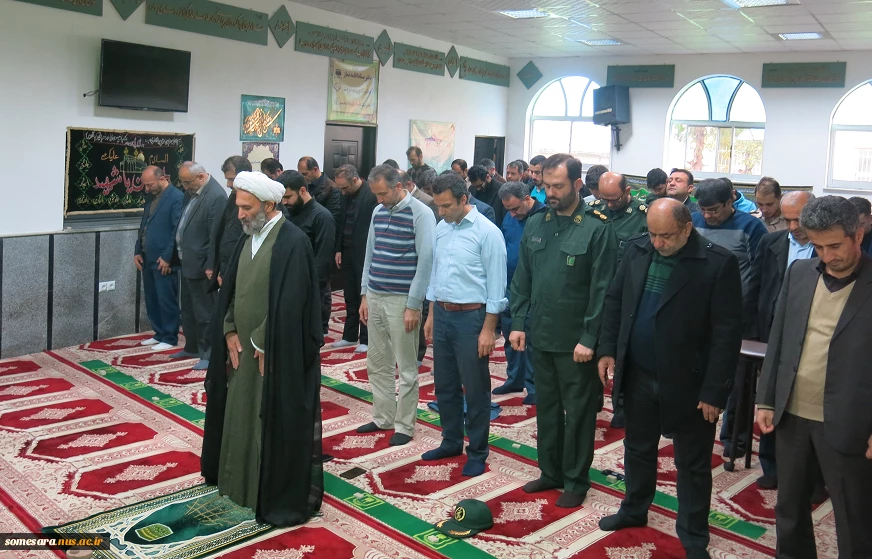 مراسم سوگواری شهادت سردار رشید اسلام، سپهبد حاج قاسم سلیمانی و هم رزمان عزیزش، روز یکشنبه 98/10/15  همزمان با دانشکده ها و آموزشکده های فنی و حرفه ای سراسر کشور  پس از اقامه نماز ظهر و عصر، در دانشکده فنی و حرفه ای صومعه سرا 2