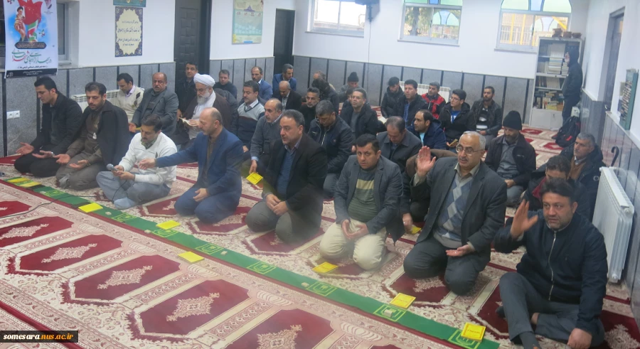 برگزاری مراسم سالروز پیروزی شکوهمند انقلاب اسلامی ایران و گرامیداشت چهلمین روز شهادت سپهبد سردار شهید قاسم سلیمانی، دانشکده فنی و حرفه ای صومعه سرا  3