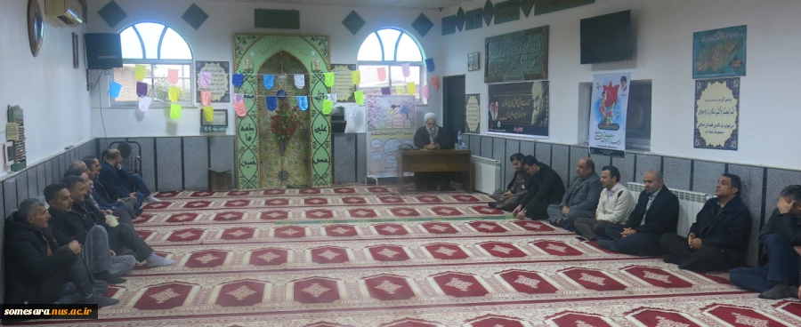 برگزاری مراسم سالروز پیروزی شکوهمند انقلاب اسلامی ایران و گرامیداشت چهلمین روز شهادت سپهبد سردار شهید قاسم سلیمانی، دانشکده فنی و حرفه ای صومعه سرا  4