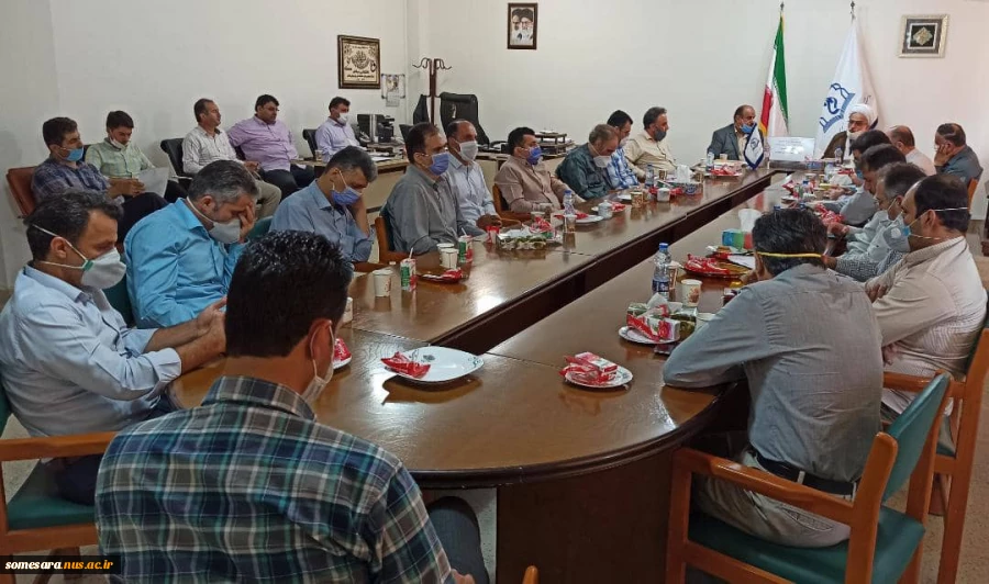 حضور نماینده ولی فقیه و امام جمعه محترم شهرستان صومعه سرا؛ به مناسبت هفته ملی مهارت، از دانشکده فنی و حرفه ای صومعه سرا 2