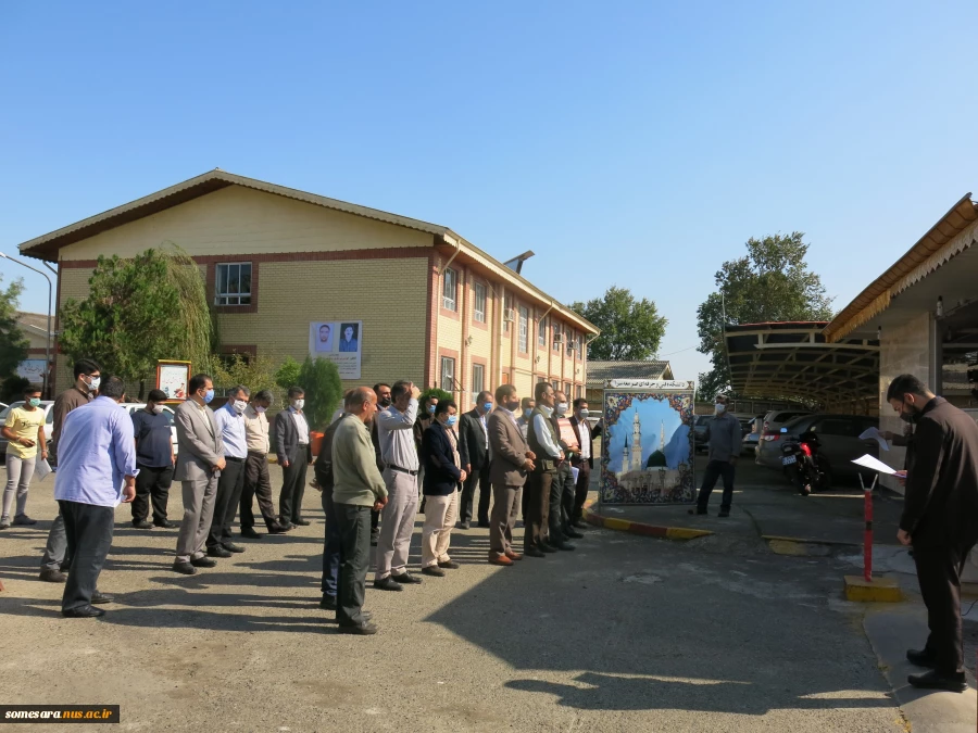 اعلام انزجار کارکنان دانشکده و دانشجویان از هتک حرمت رئیس جمهور فرانسه نسبت ساحت مقدس حضرت محمد (ص) و دین مبین اسلام 2