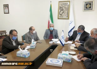 بازدید نماینده محترم شهرستان صومعه سرا و فرماندار محترم و هیئت همراه از دانشکده صومعه سرا  2
